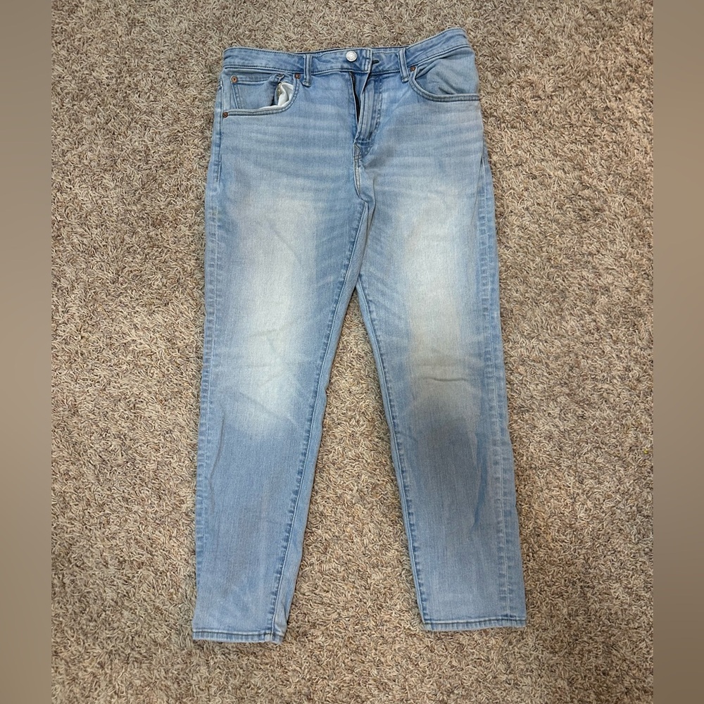 American Eagle Outfitters Light Blue AirFlex Jeans, men’s, 34”x30”